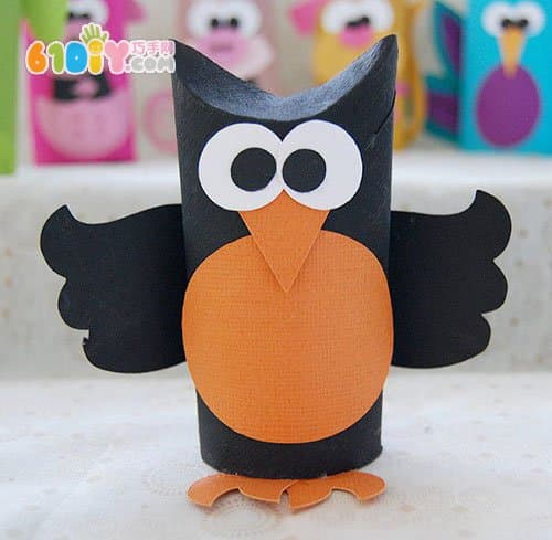 Cute roll paper animal handmade