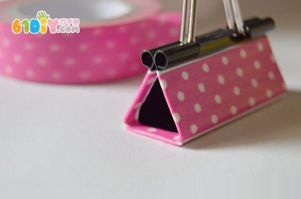 Tape Decoration to Make Beautiful Folders