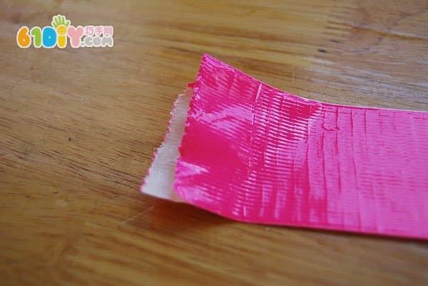 Renovate the Wood Clip with Colored Tape