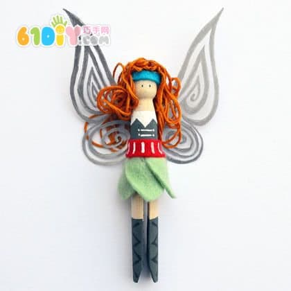 Children's handmade pirate fairy Zarina