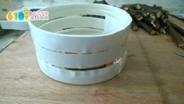 Handmade Branch Flower Pot