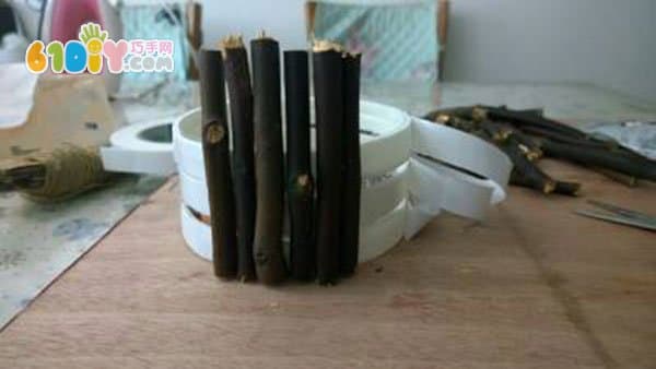 Handmade Branch Flower Pot
