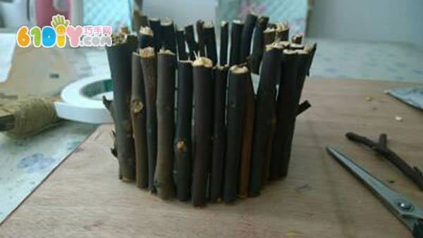 Handmade Branch Flower Pot