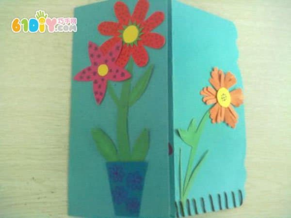 Teacher's Day greeting card work by children