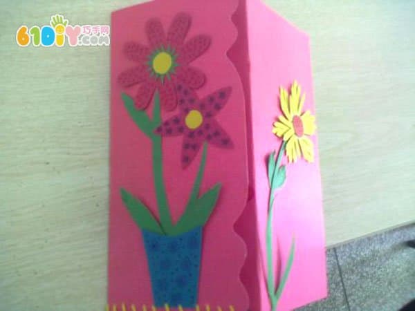 Teacher's Day greeting card work by children
