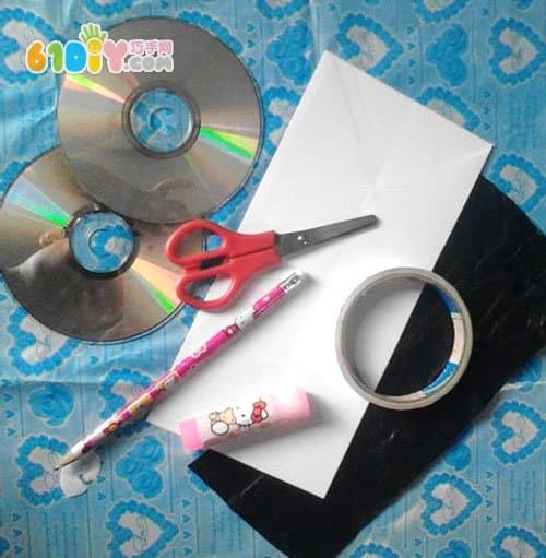 Children's DIY Disc Panda Handmade