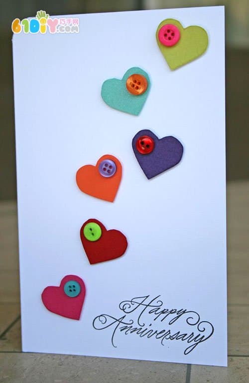 11 simple and beautiful button cards to enjoy