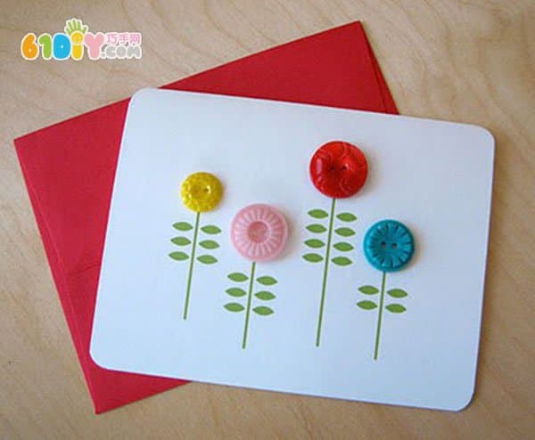 11 simple and beautiful button cards to enjoy