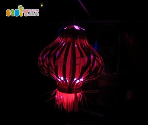 Kindergarten paper lanterns handmade