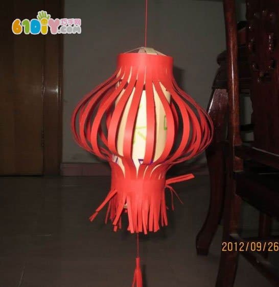 Kindergarten paper lanterns handmade