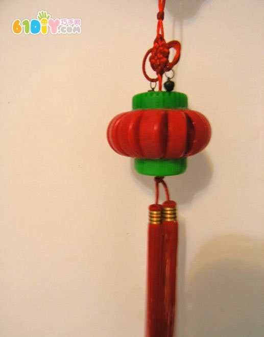 Parent-child manual, small bottle cap, lantern