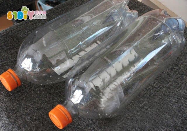 Children's toy handmade plastic bottle making spray paint backpack