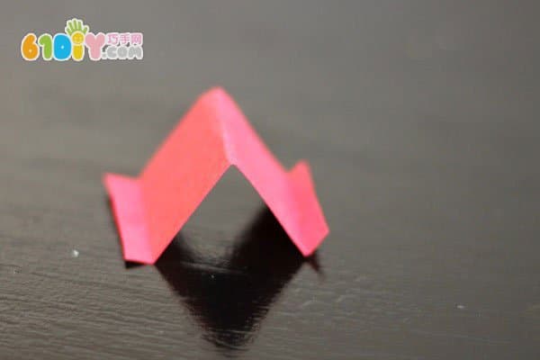 Children's handmade paper plane