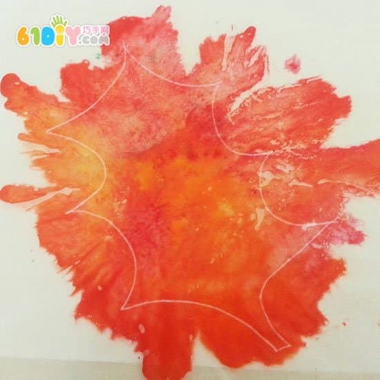 Autumn leaves handmade colored glass leaves
