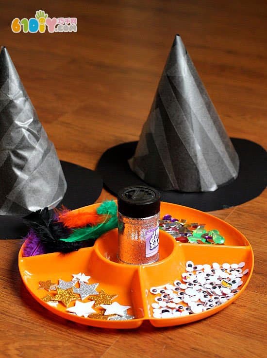 Halloween witch hat toddler handmade