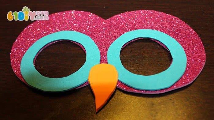 Halloween handmade owl mask making