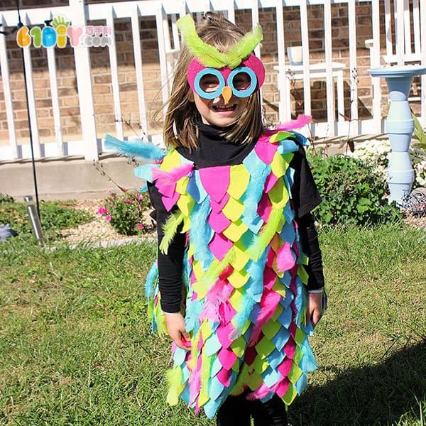 Homemade Halloween Dress Up Items Owl Costumes