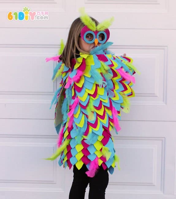 Homemade Halloween Dress Up Items Owl Costumes