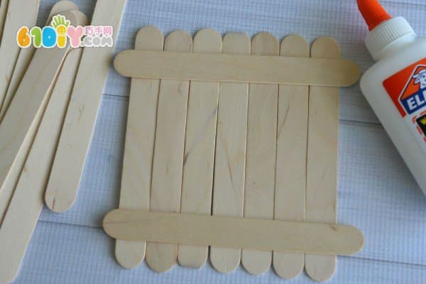 Autumn fruit handmade ice cream stick making apple