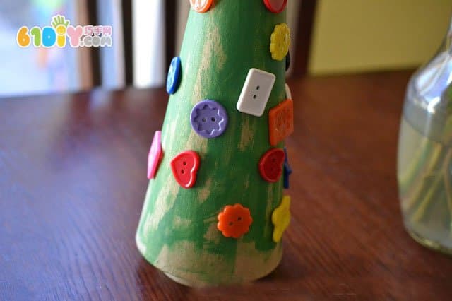 Children's handmade Christmas tree