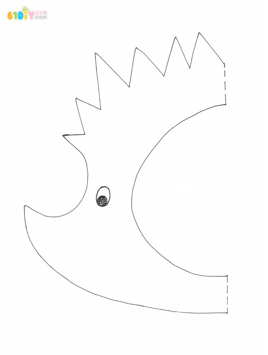 New Year handmade cute hedgehog lantern