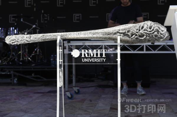 RMIT University produces a stunning titanium 3D printing token