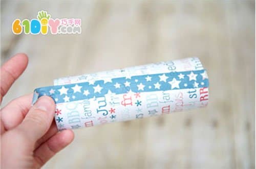 Children's New Year DIY Paper Tube Fireworks