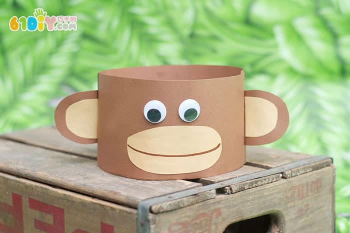 Monkey Year handmade DIY making cute little monkey headgear