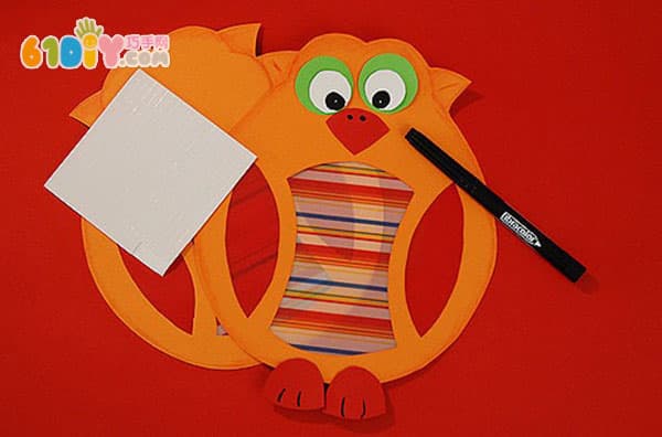 Lantern Festival Handmade Owl Card Paper Lantern