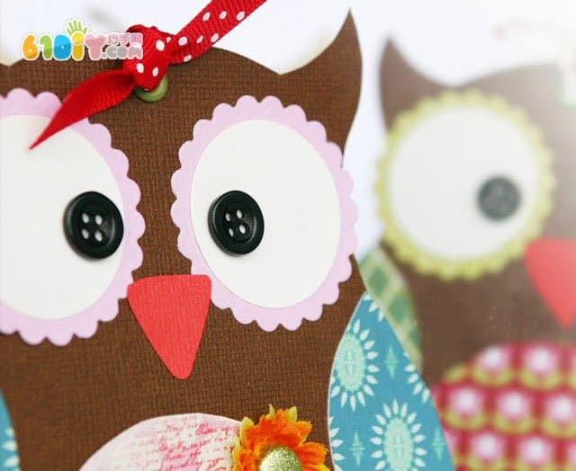Cute owl gift box making