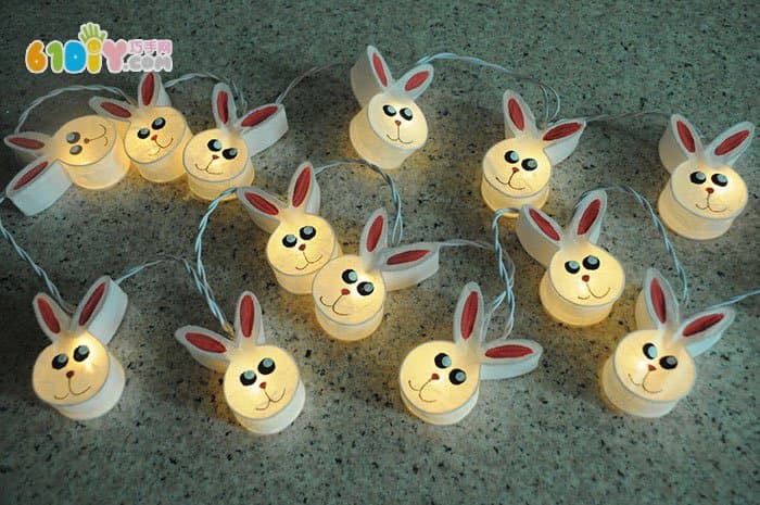 Lantern Festival rabbit lantern handmade