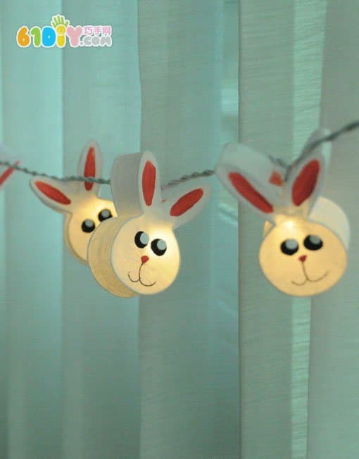 Lantern Festival rabbit lantern handmade