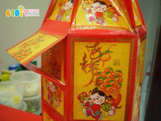 Teach you to make a Lantern Festival lantern with a red envelope