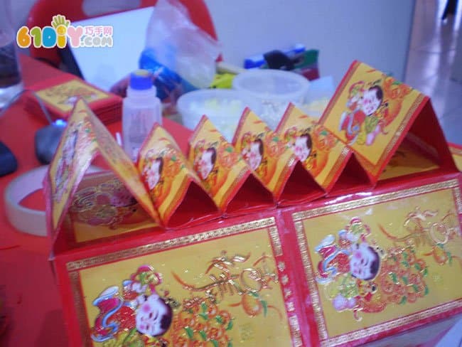 Teach you to make a Lantern Festival lantern with a red envelope