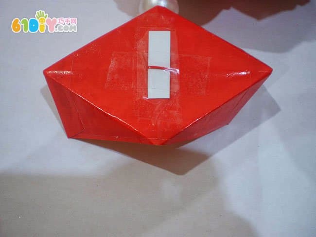 Lantern Festival DIY heart-shaped red envelope lantern making process