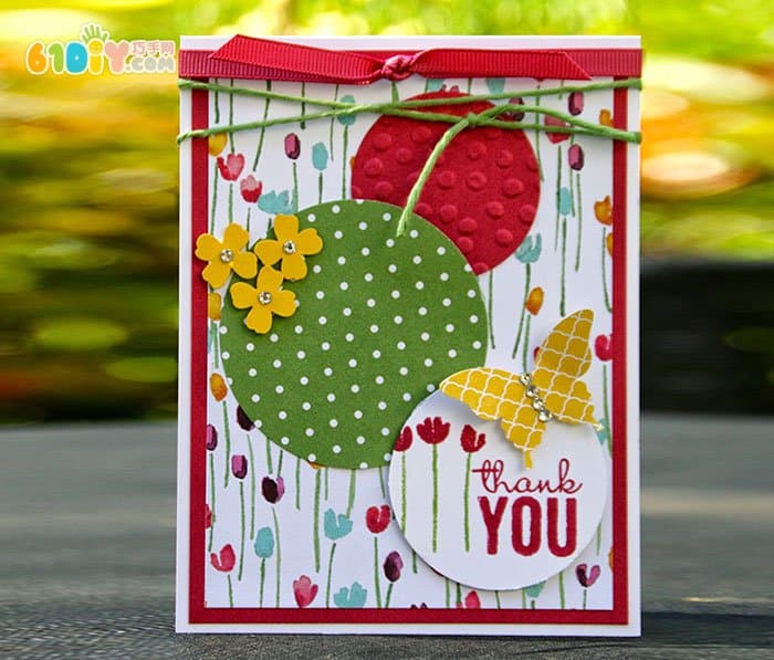 Women's Day beautiful card DIY production