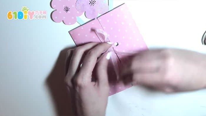 Women's Day Children's Handmade Simple Beautiful Bouquet Cards