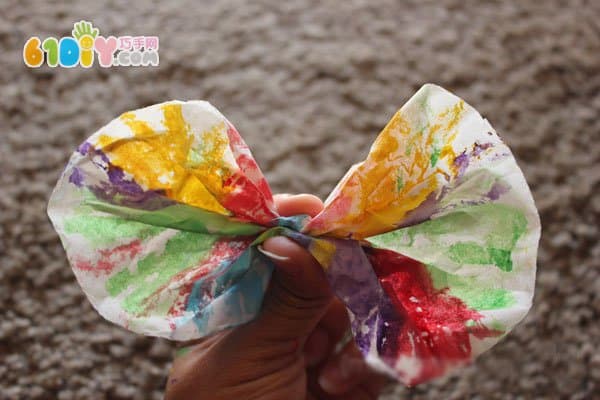 Kindergarten spring handmade butterfly