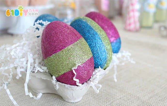Easter handmade eggs
