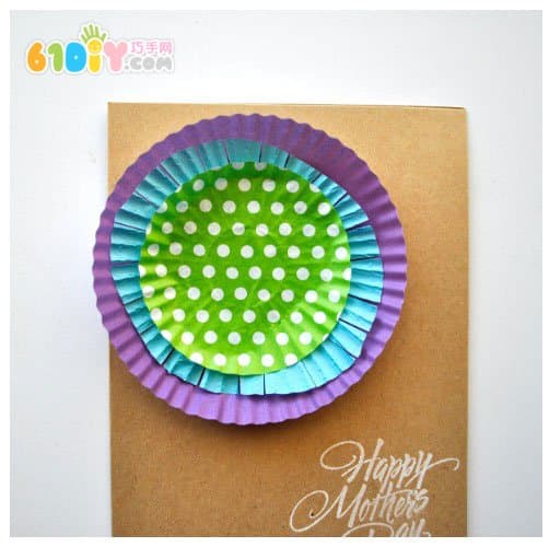 Mother's Day Stereo Flower Card Making Method