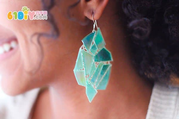 Disc handmade fashion earrings