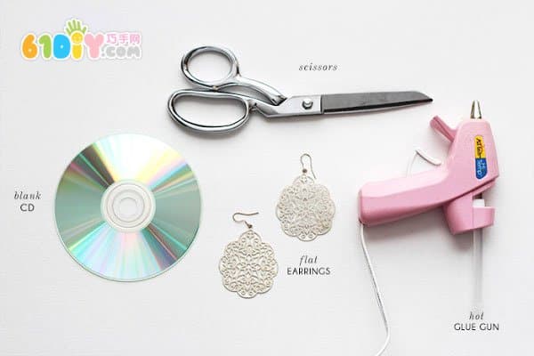 Disc handmade fashion earrings