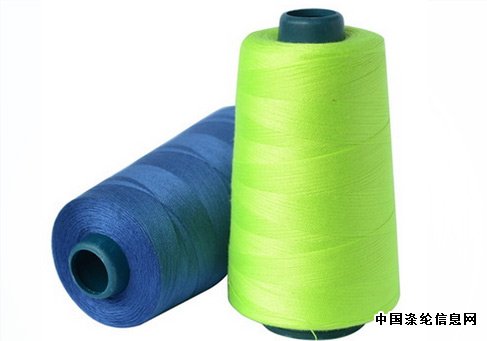 Pure polyester thread