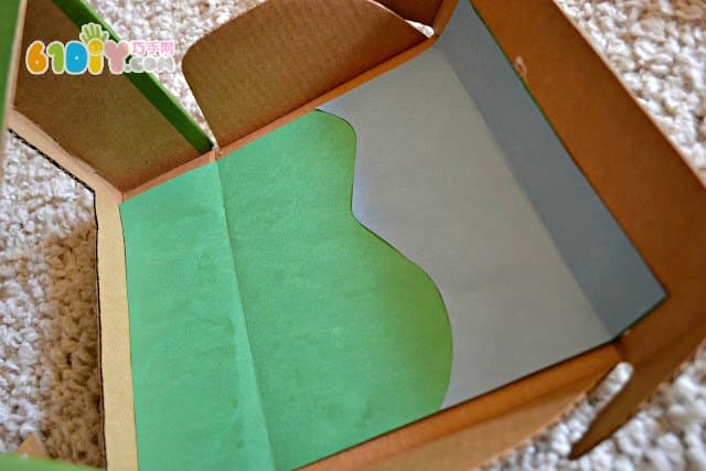 Waste carton making TV