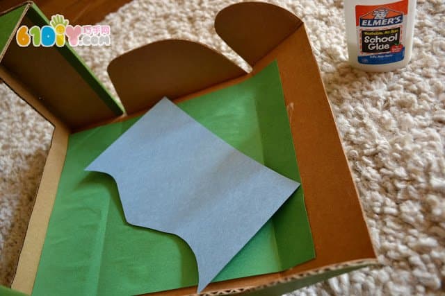 Waste carton making TV