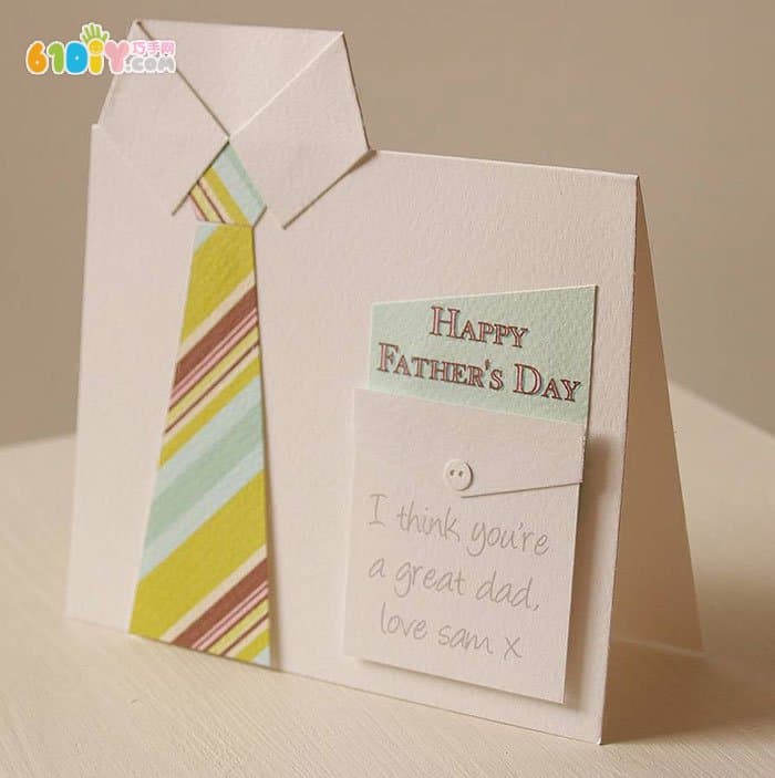 Father's Day handmade card artwork picture