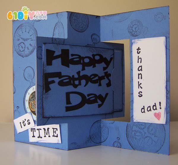 Father's Day handmade card artwork picture