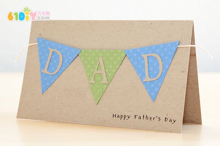 Father's Day handmade card artwork picture