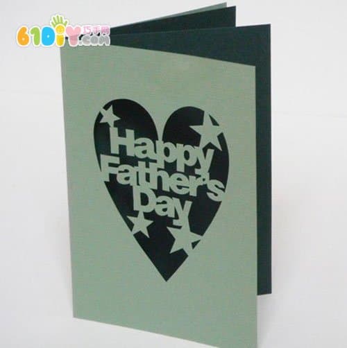 Father's Day handmade card artwork picture