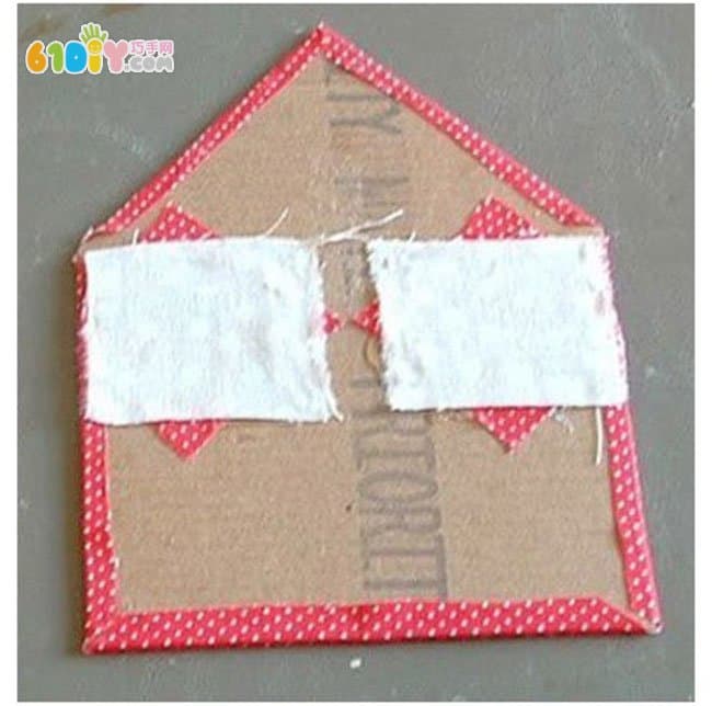 Waste cardboard fabric small house production tutorial